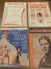 1920&rsquo;s-50&rsquo;s Vintage Sheet Music LOT Irving Berlin St Louis Woman Guy Lombardo