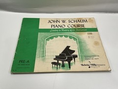 Vintage Schaum Piano Instruction Book Lot John W Schaum Music Speller Christmas