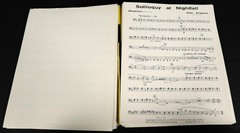 Soliloquy At Nightfall Sheet Music Score by Alan Grayson Wynn Band Series