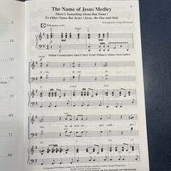 Lot Of 13 Choral Music Books “Power Medleys” Christian Songs