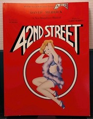 42nd STREET Vocal Selection 1980 Songbook Piano Guitar Vocal Sheet Music Book