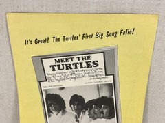 Rare! Elenore- The Turtles Cover- Sheet Music 1968 The Blimp Music Co. LA Cali
