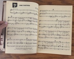 The Beatles – Abbey Road Matching Music Book 1969 poster still attached CHECK!