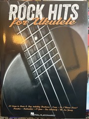 Rock Hits for Ukulele Sheet Music Ukulele Book NEW
