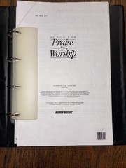 Songs For Praise And Worship Conductor Score, Book One
