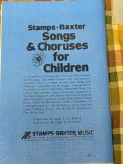 Vintage Song Books For Boys And Girls Songs For Jesus Choir Chorus Youth