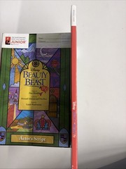Disney Beauty and the Beast JR Actor&rsquo;s Script Broadway Junior MTI NEW/OTHER
