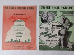 Vintage Show Tunes & Movie Sheet Music Sweet Rosie O&rsquo;Grady Oklahoma+ more Lot 13
