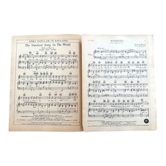 Wishing Will Make It So Sheet Music Love Affair Irene Dunne Charles Boyer 1939