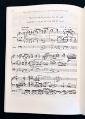 Max Reger Three Chorale Fantasies Op 52 Organ Sheet Music Masters M2463