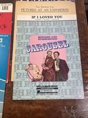 Vintage Sheet Music Lot 10 Pieces Broadway Show Tunes Pop Classical