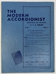 Sedlon Accordion Method Books One Two & Three 1939 Instruction Program Trio