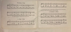 3 VINTAGE CHILDREN&rsquo;S SONG/MUSIC BOOKS 1965 1957 1959