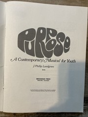 Vintage 1968 J. Phillip Landgrave – Purpose Sheet Music 80 Pages Contemporary