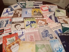 Vintage Early 1940 – 1950s Song Sheet Music lot of 30 Old Standards Show Tunes