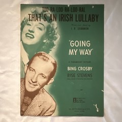 Too-Ra-Loo-Ra-Loo-Ral Sheet Music Musicals Piano M. Witmark & Sons