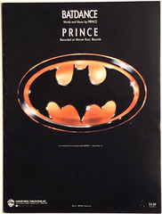 NEW BATMAN 1989 PRINCE Rock FILM SONG sheet music 15pgs BATDANCE Bat dance man