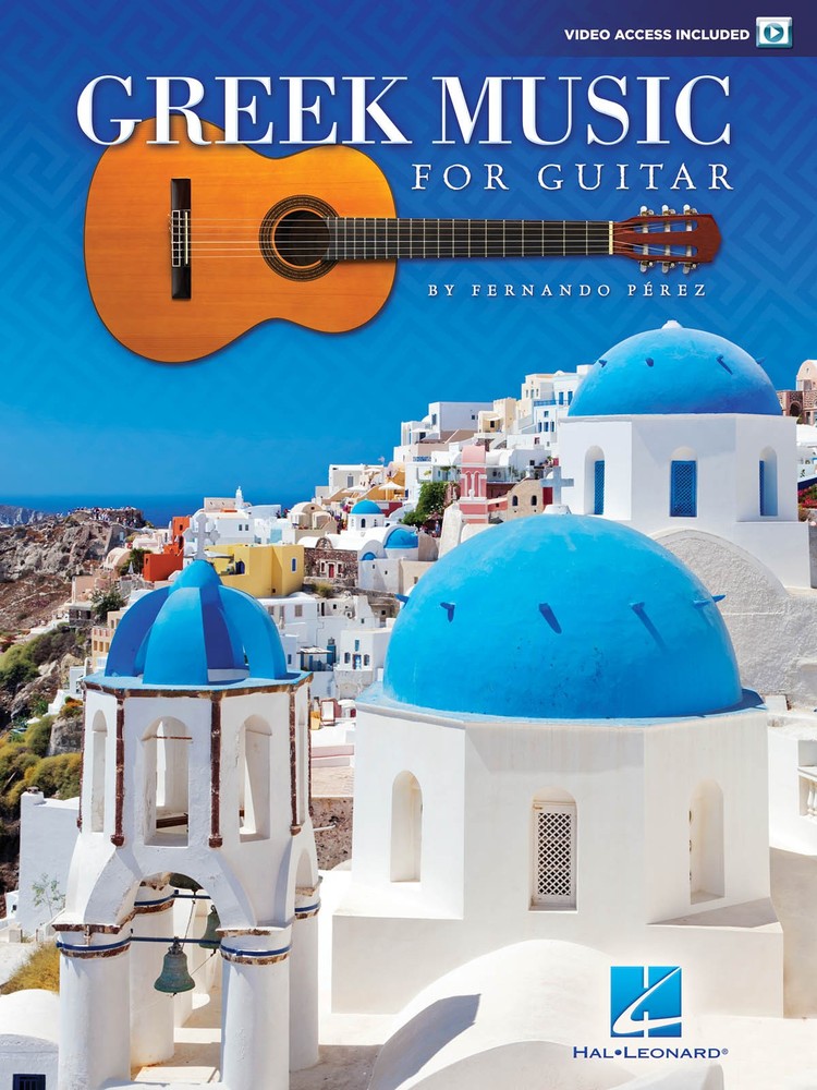 Greek Music for Guitar Tab Solo Sheet Music Fernando Perez Book Online Video