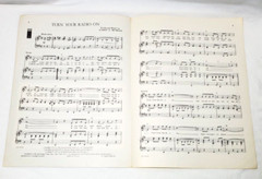 Sheet Music Turn Your Radio On Ray Stevens 1971 in Plastic Cover