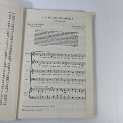 Anthems for Choirs Vol 1 2 3 and 4 Lot 4 Religious Choral Vocal Music Book