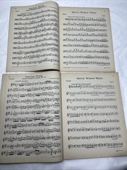 Vintage Amsco Trio Sheet Music Lot of 3 Violin Piano Cello Jay Arnold
