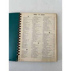 Vintage Volume 2 of Over 1,000 Songs Songbook Spiral Bound Fake Book