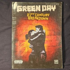 Green Day 21st Century Breakdown Official Songbook Guitar TAB Piano Vocal