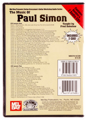 Music Of Paul Simon for Fingerstyle Guitar Workshop Audio Series On 2 CDs & Book