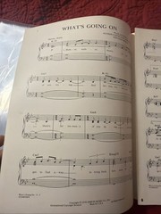 CYNDI LAUPER « WHAT&rsquo;S GOING ON » SHEET MUSIC-1987-PIANO/VOCAL/GUITAR/CHORDS-NEW!!