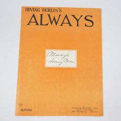 Sheet Music Always Irving Berlin Songbook