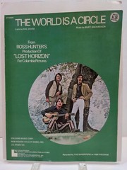 The World Is A Circle Sheet Music Film Soundtrack Lost Horizon Sandpipers F3AE