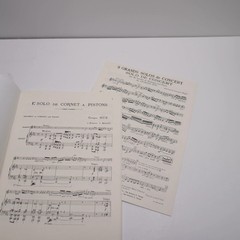 Nine Grands Solos De Concert Bb Trumpet Cornet Piano Southern Music B117