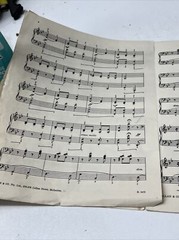 VINTAGE MUSIC SHEET THE GAY CAVALIER HORSE ELLA KETTERER CASTLE ALLAN & CO PIANO