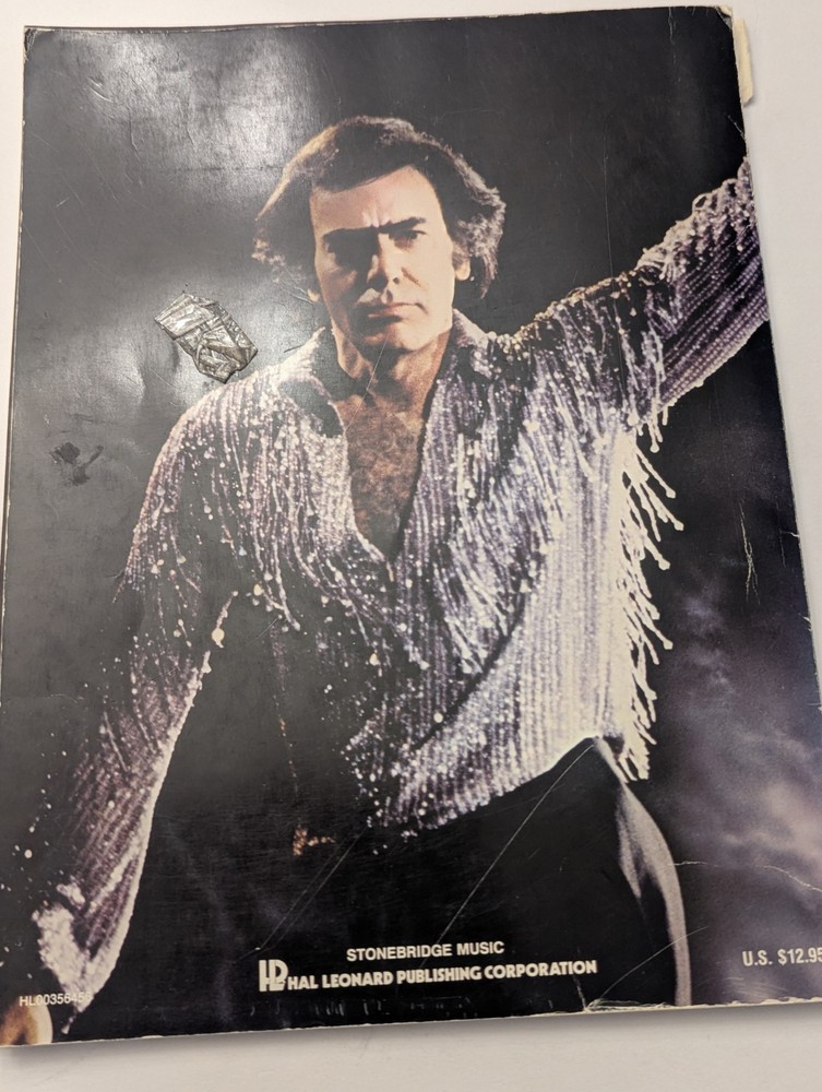 VINTAGE 1987 NEIL DIAMOND HOT AUGUST NIGHT II SHEET MUSIC BOOK SONGBOOK