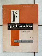 VTG Organ Song Books 16 Hymn Transcriptions & Organ Hymn Scriptions