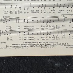Disneyland Two-Part Community Song Book for Choir Voice/Piano Hansen CH 2441