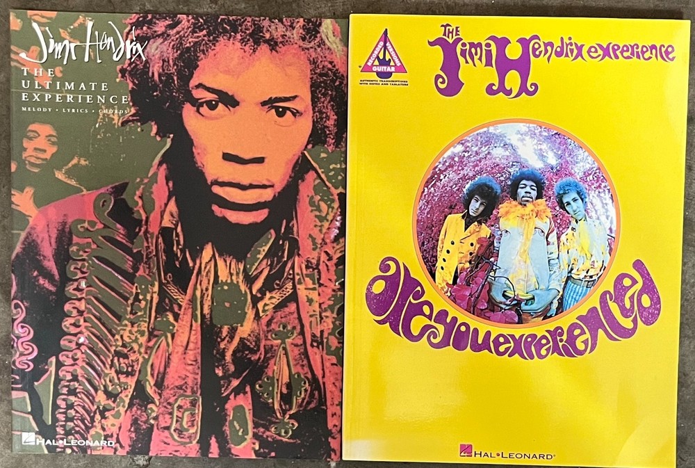 JIMI HENDRIX SONGBOOK LOT – THE ULTIMATE EXPERIENCE/ARE YOU EXPERIENCED guitar