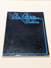 Eric Clapton Deluxe Guitar Piano Music Book (Chappell, 1978) Vintage Very Good