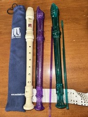 3 Flutes 1 West Music 1 Scholastic 1 Unbranded Osborne Easy Recording Tunes Book