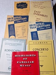 Lot w String Ensembles Orchestra Sheet Music Classics Concerto Booklets