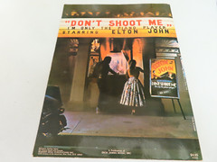 1973 Elton John  » Don&rsquo;t Shoot Me  » I&rsquo;m Only The Piano Player Sheet Music Book