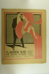 1908 A Dutiful Wife Chicago Newspaper Supplement Vintage Sheet Music M13