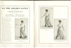 At The Golden Gates 1904 Illustrated Pantomimed Song