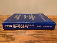 VINTAGE Orion Blue Book For Guitars & Musical Instruments 1993 Price Guide