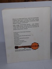 Folksong Festival Irwin Silber 1967 Scholastic 47 Favorites Play Illustrated