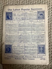 When I Hear That Jaz Band Play sheet music, 1916/Lyric Joyce Black Americana