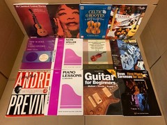 Lot of 10 Music Sheet Choral Lessons Chord Song Guitar Piano Book Set RANDOM Mix