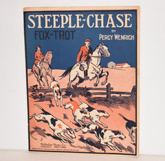 Vintage Fox-Trot Sheet Music 1916 Steeple-Chase by Percy Wenrich