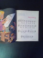 Music Round the Clock Book, 1955/56, Hardcover, Good Condition, 96 pages Nice