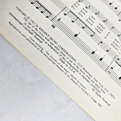 Do You Hear What I Hear Piano Voice Sheet Music Regney Shayne 1962 Christmas Vtg